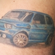 Illustration for article titled The King Of Car Tattoos: A Two-Cylinder Fiat Built In Poland